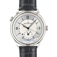 Jaeger-LeCoultre — Jaeger-lecoultre Master Geographic Q1428530 Silver #21021 — Watch — resale
