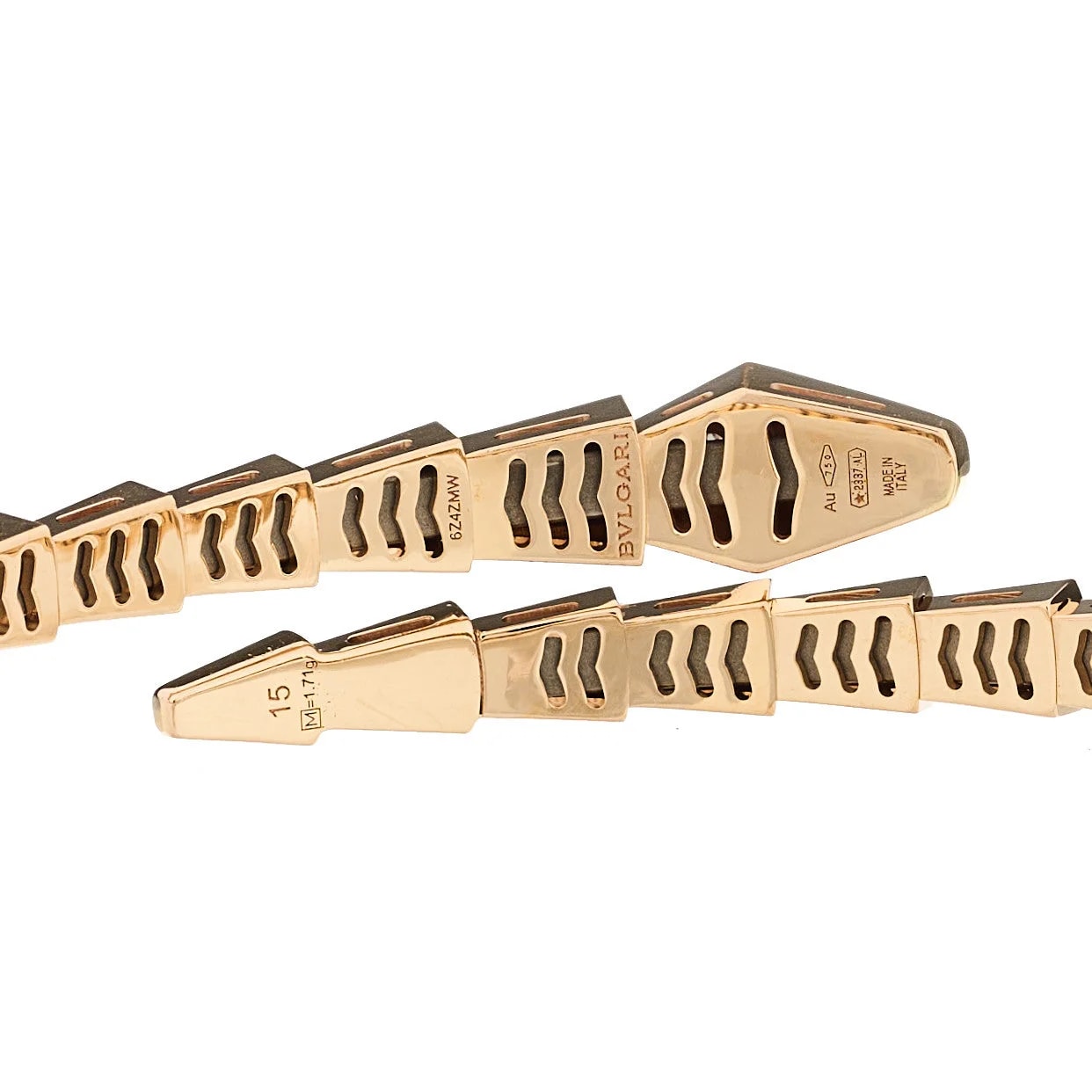 18K Rose Gold Serpenti Viper 3