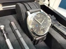 2018 Panerai PAM01321 Luminor 1950 3 Days GMT Power Reserve 44 S/Steel Full Set! 3