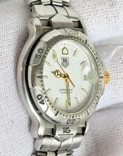 TAG Heuer Professional 200M Quartz Damaged Band From Japan 2