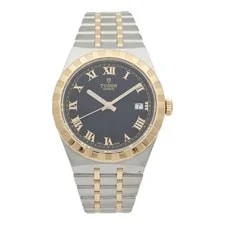 Tudor Royal Automatic 28503 18K Yellow Gold/Stainless Steel Black 2
