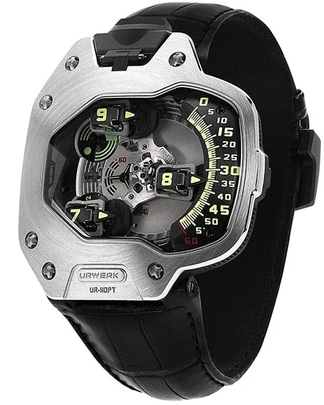 Worldofluxuryus — Urwerk UR-110 Titanium & Platinum — Watch — resale