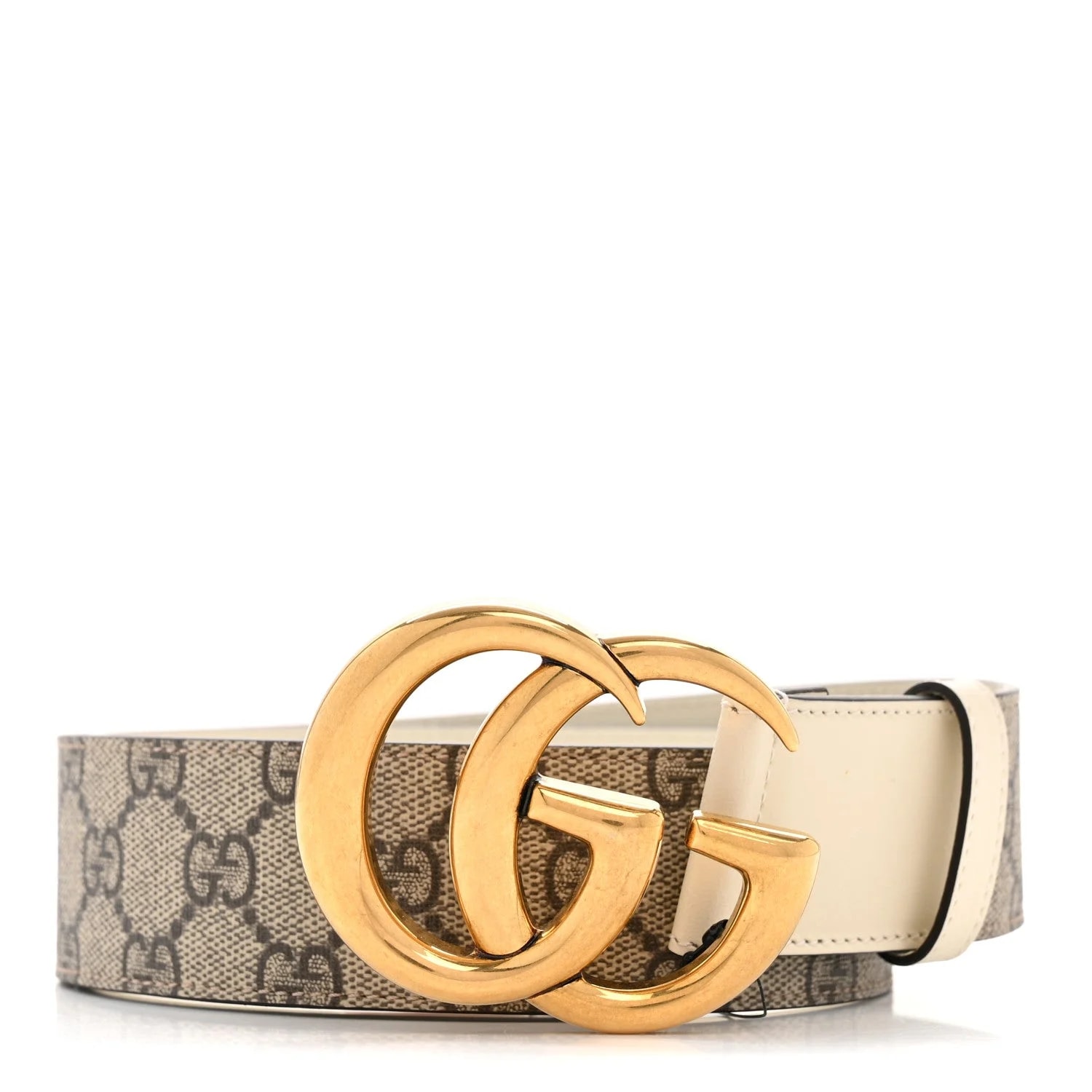 Gucci — Matte Plutone Double G 40mm Belt 80 32 Mystic — Accessory — resale