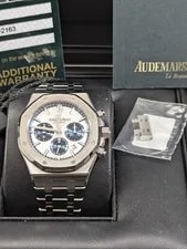 Audemars Piguet Royal Oak 26315ST.OO.1256 Blue & White Dial Complete Box &Papers 4
