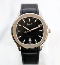 Piaget — Piaget Polo Date G0A47014 Great Sporty Box + Booklets — Watch — resale