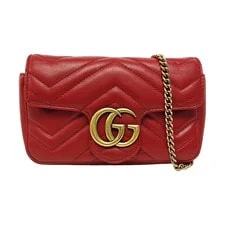 Gucci — Gucci GG Marmont Metal Logo Quilted Mini - Very Good #GFAP8L — Handbag — resale