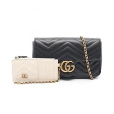 Gucci — Gucci GG Marmont Small Chain 751526AACCE1061 NEW — Handbag — resale