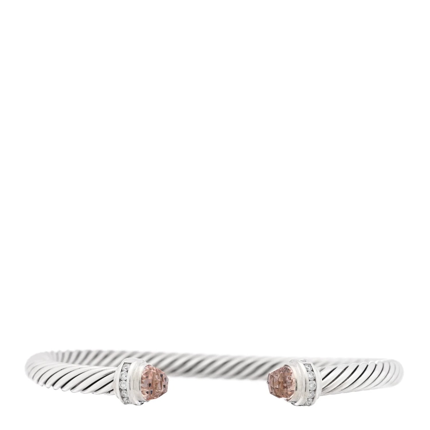 David Yurman — Morganite 5mm Cable Classics — Jewelry — resale