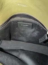 100% Authentic Saint Laurent Lou Puffer Smedium Chain & 3