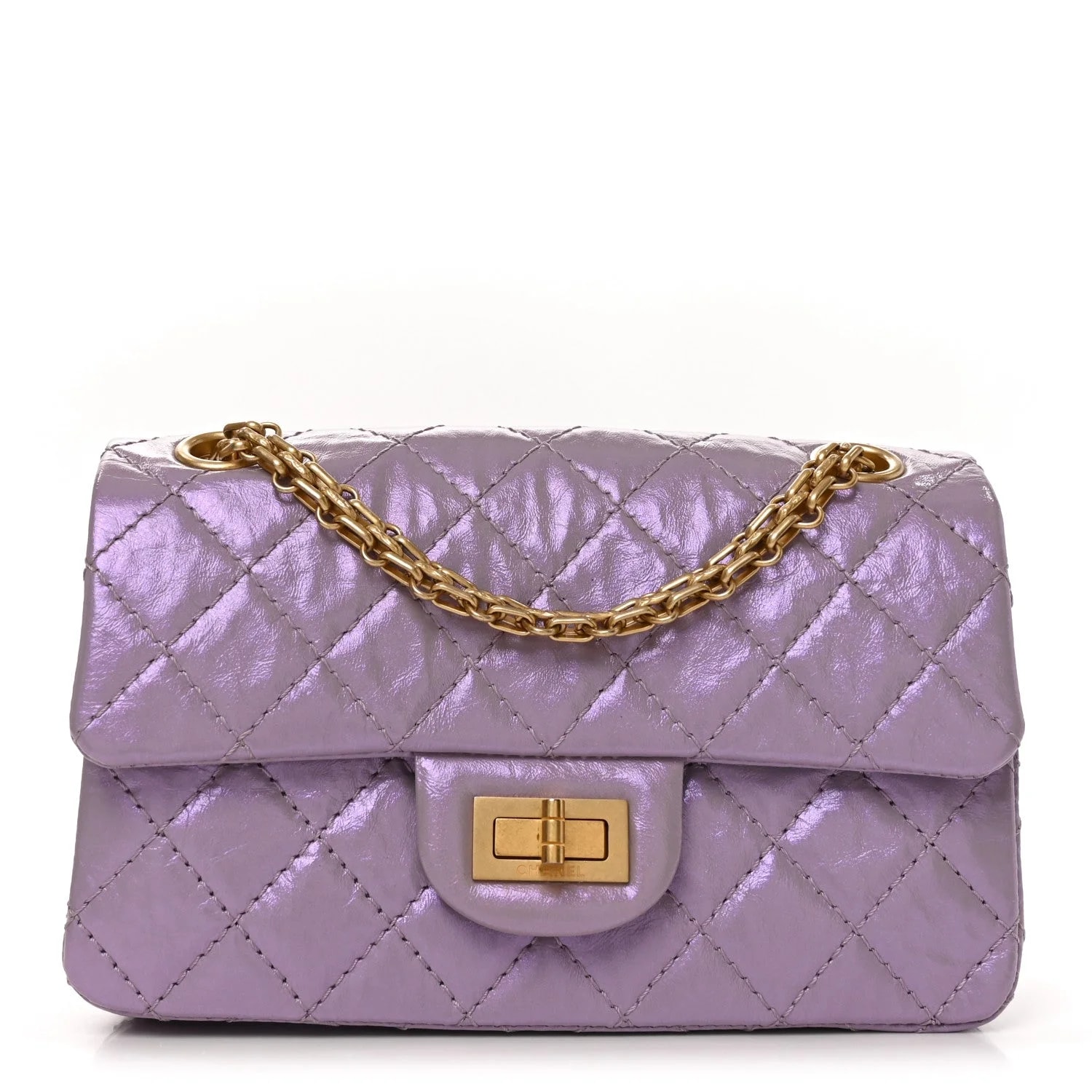 Chanel — Glittered Aged 2.55 Reissue Flap — Handbag — resale