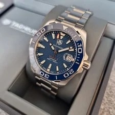 Tag Heuer — TAG Heuer Aquaracer WAY211C.BA0928 Calibre 5 Automatic 43mm Blue Dial — Watch — resale