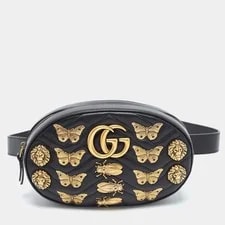 Gucci — Gucci GG Marmont Animal Studs Matelasse Belt — Handbag — resale