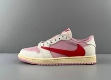 Size 10.5- Jordan 1 Retro Low OG SP Tropical IQ7604-101IN Hand 4
