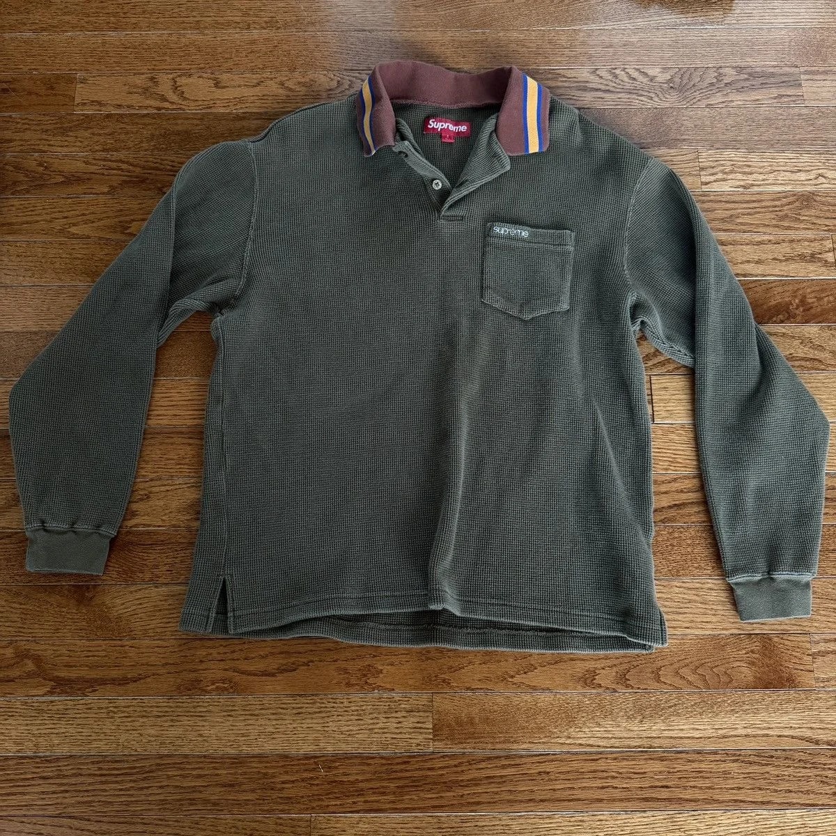 Supreme — Supreme Thermal Waffle Long Sleeve — streetwear — resale