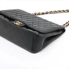 Chanel Dekamatrasse 34 Double Flap Double Chain Met 3