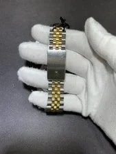 Rolex Datejust 36 Champagne Diamond Dial on Jubilee 16233 2