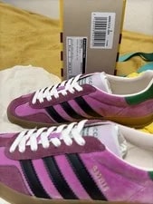New Gucci X Adidas Gazelle Size 42 Limited Edition HQ7084 Sneakers 3