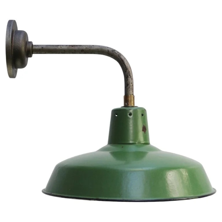 Enamel Industrial Barn Wall — lighting — resale