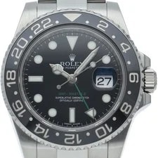 Rolex — Rolex GMT-Master 2 116710LN Stainless Steel mensWatch Black — Watch — resale