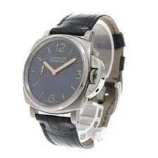 Officine Panerai Luminor 1950 DUE 3 Days Titanium PAM00728 42mm Ti Navy #C2464 2