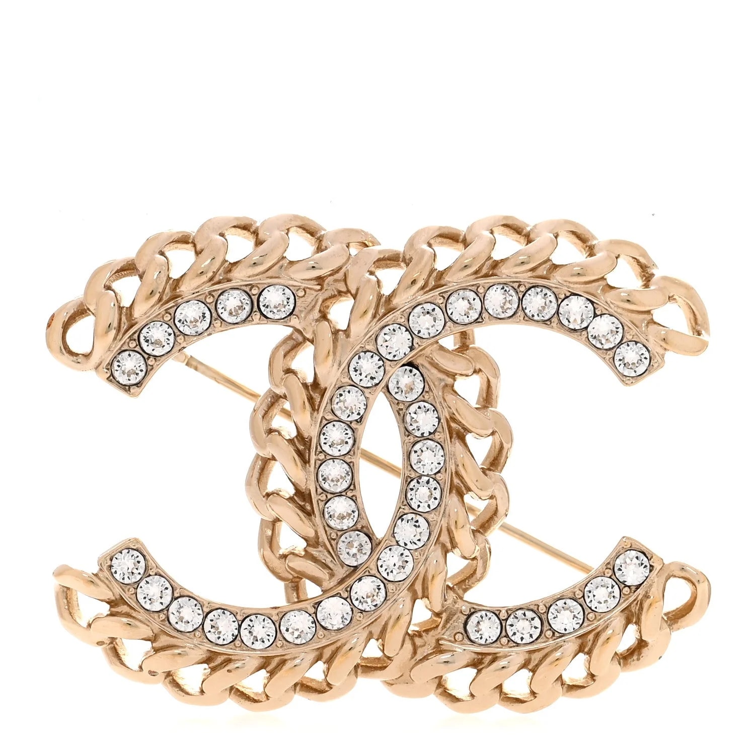 Chain CC Brooch — Accessory — resale