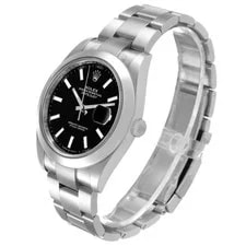 Rolex Datejust 41 Steel Black Dial Smooth Bezel 126300 Box Card 4