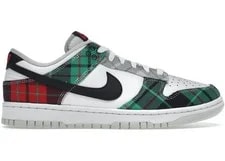 Size 9.5 - Nike Dunk Low Tartan Plaid - DV0827-100 3