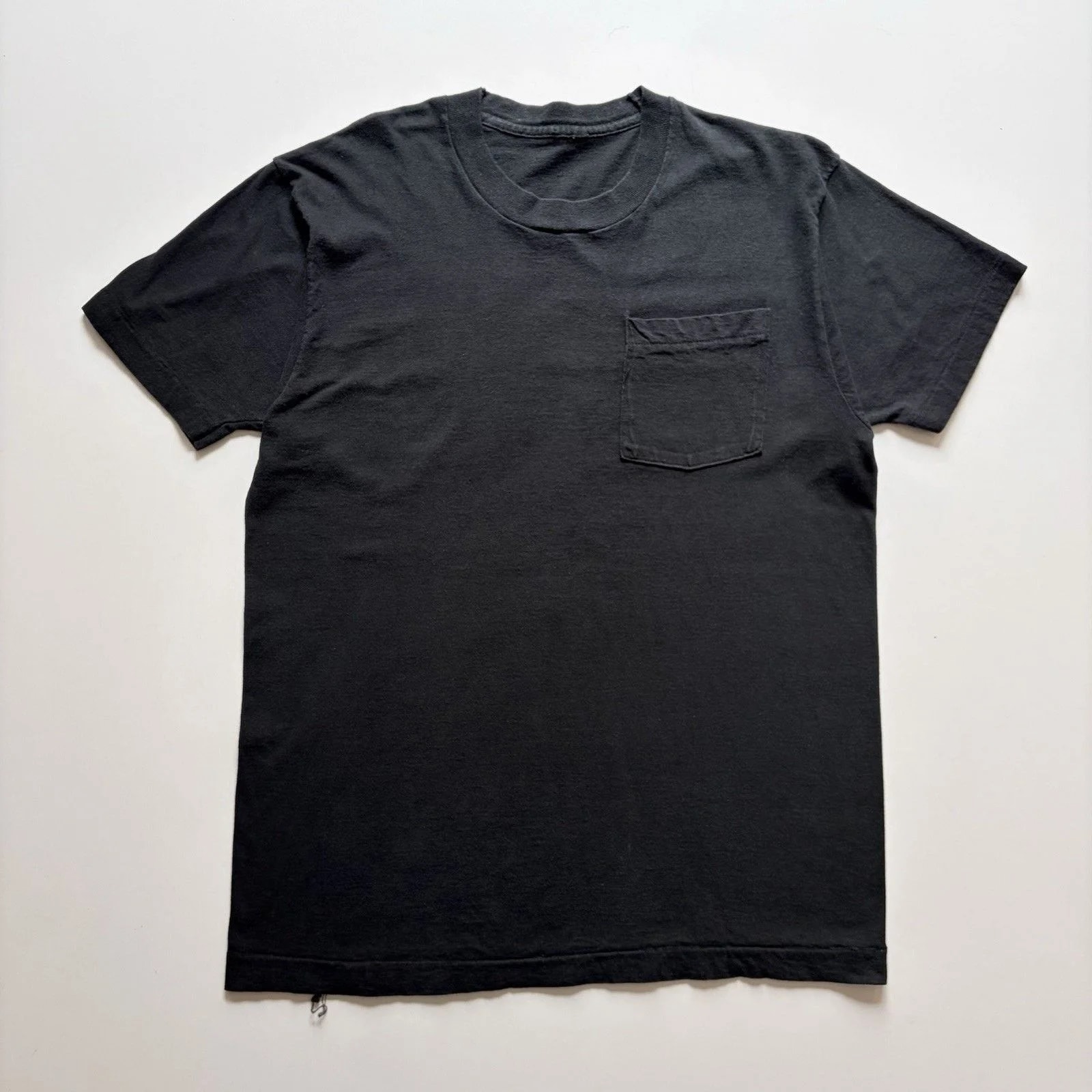 90s Sun Faded Blank Pocket T-Shirt — streetwear — resale