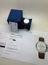 2014 IWC Portofino Chronograph White Dial Steel 42mm Automatic 2