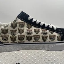 Vans Cat Print Limited Edition Animal Pattern Lace Up ’S 10 4
