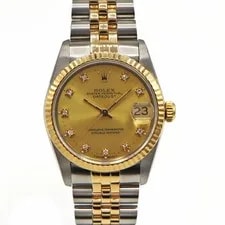 Rolex — Rolex Datejust 68273 Gold Case Size 31mm — Watch — resale