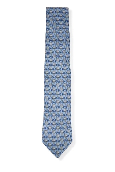 Hermès — Lemur Motif Tie — Accessory — resale
