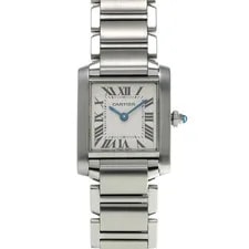Cartier — Cartier Tank Française SM W51008Q3 Silver Quartz — Watch — resale