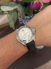 Tag Heuer Aquaracer Silver Dial WAF1011.FT8010 With Travel Case 2