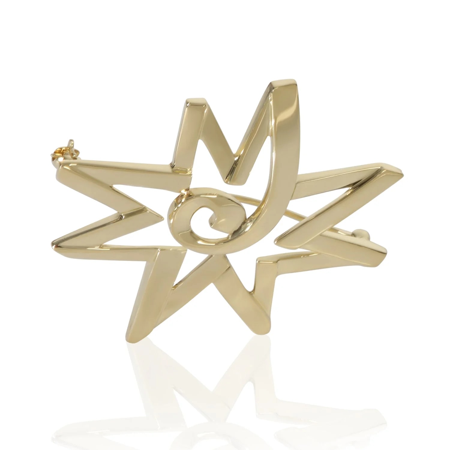 Tiffany & Co. — Tiffany & Co. Yellow Gold Paloma Picasso Star Brooch 18k — Accessory — resale