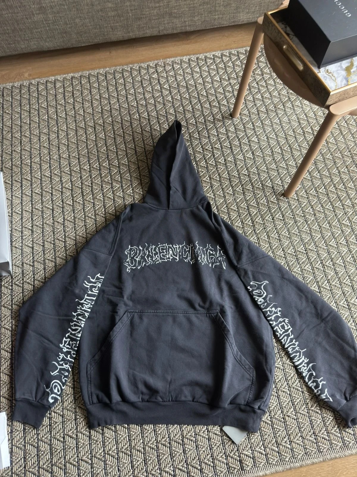 Balenciaga — Balenciaga Electro Logo Hoodie New — streetwear — resale