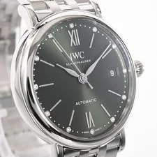 IWC Portofino Automatic 37 IW458602 Watches / Green Mechanical Automatic 4