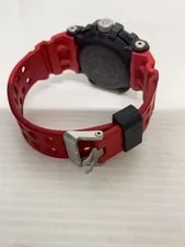 Casio Solar G Shock Analog Rubber BLK RED From Japan 4
