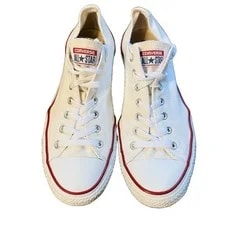 Converse — Converse Chuck Taylor Low Top SZ 12 Optical Retro Shoe — Sneaker — resale