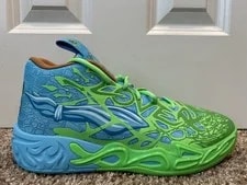 Size 9.5 - Puma LaMelo Ball MB.04 Tmnt Leonardo & Michelangelo - NEW! 2
