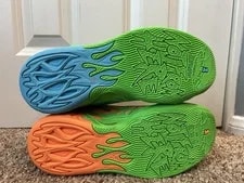 Size 9.5 - Puma LaMelo Ball MB.04 Tmnt Leonardo & Michelangelo - NEW! 3