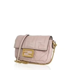 Fendi Embossed Mini Baguette 4
