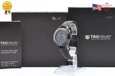 TAG Heuer — ▶️[ Near w/Box ] TAG Heuer WAY218B Aquaracer Black Titanium 43mm Auto — Watch — resale
