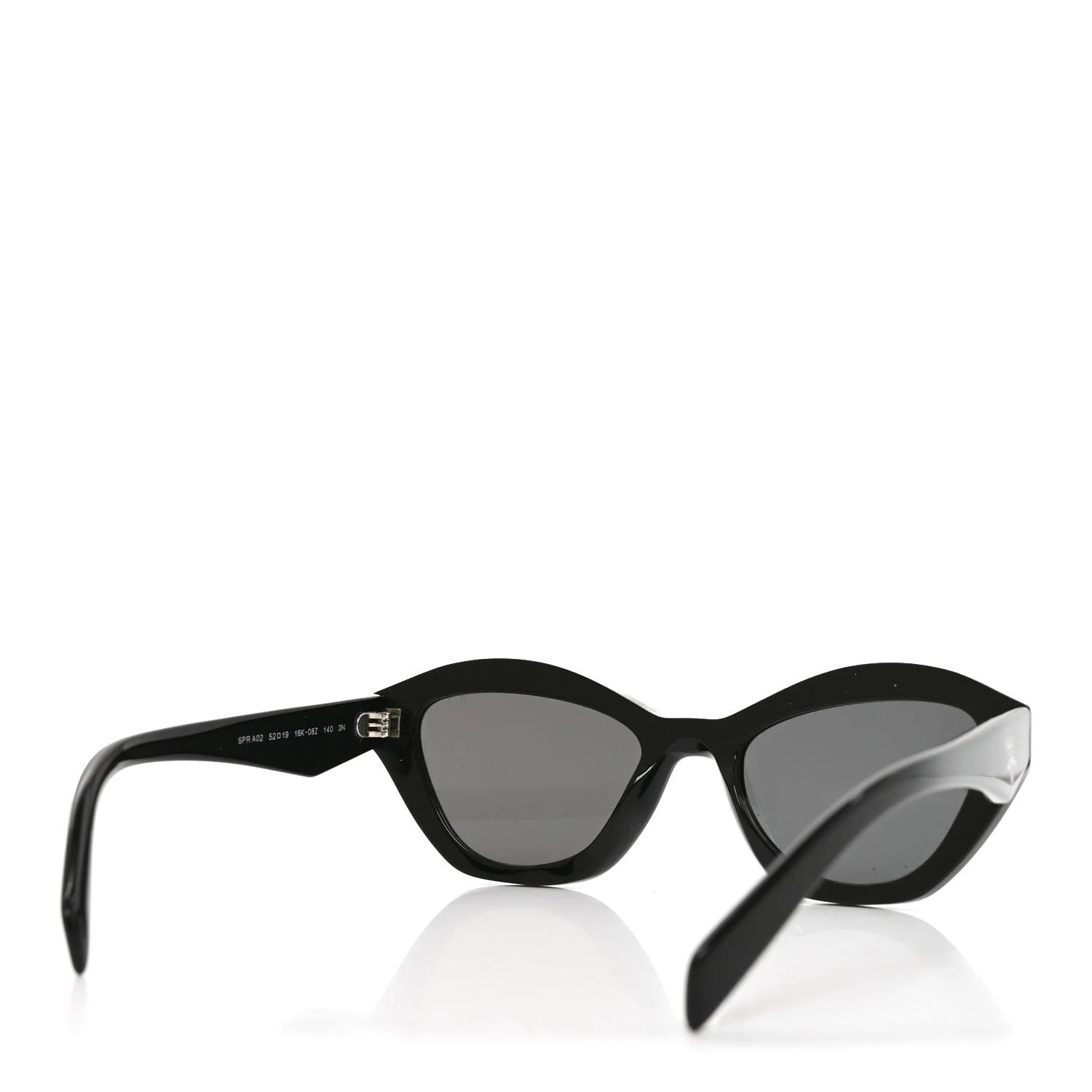 Acetate Logo Sunglasses SPR A02 4