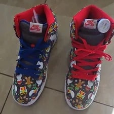 Nike SB Dunk High X Concepts Ugly Christmas Sweater 4