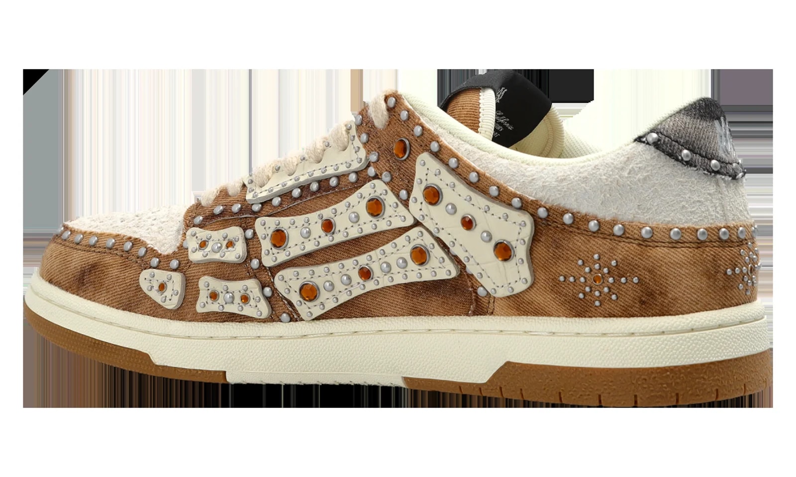 Amiri — Skel Top Low "Stud Dark " AMSNSN1002 200 — Sneaker — resale