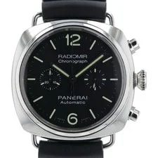 Panerai Radiomir Chrono Black Dial Steel 42mm Automatic ’S PAM00369 2