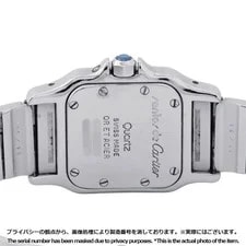 Cartier Santos W20008C4 Stainless Steel / 18K Yellow Gold 34mm Quartz #TZW1560 3