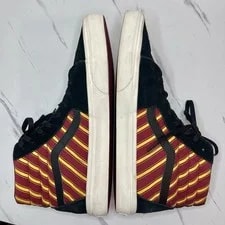 Vans X Harry Potter Gryffindor SK8 Hi High Top Shoes 13 Limited Edition 3