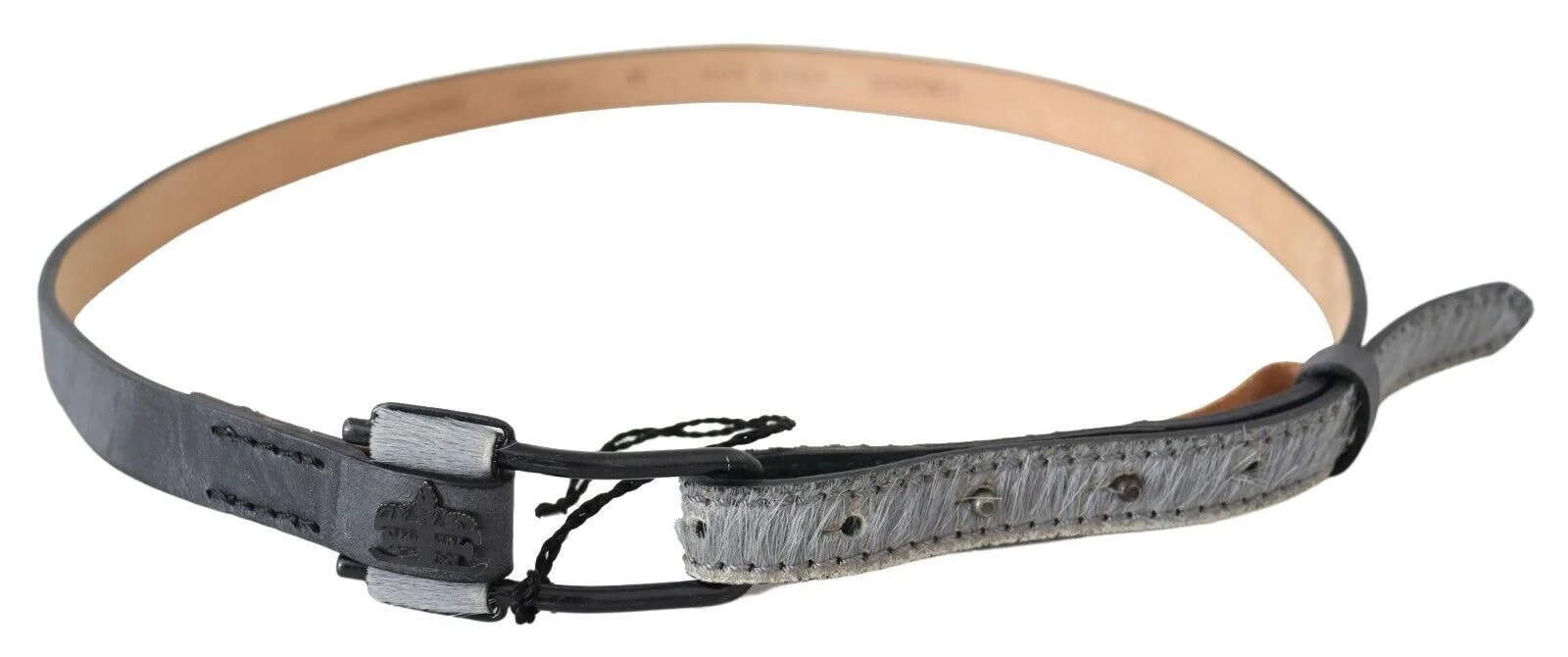 Ermanno Scervino Fringes Logo Buckle Belt 3
